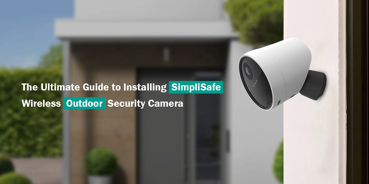 SimpliSafe Wireless Outdoor Security Camera