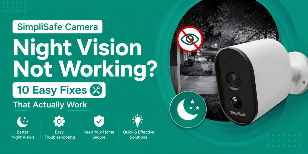 SimpliSafe Camera Night Vision Not Working? 10 Easy Fixes That Actually Work